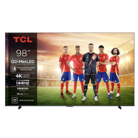 TCL 98" 98C6K UHD MINILED GOOGLETV 144HZ ONKYO