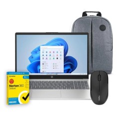 HP 15-FC0088NS R3-7320U 15.6" 8GB 256GB W11 + mochila + ratón y antivirus