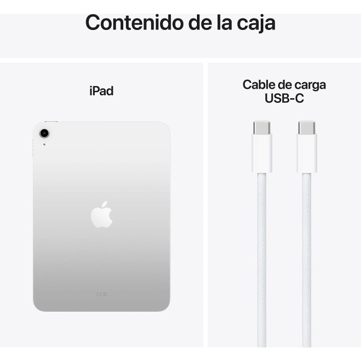 APPLE IPAD A16 128GB 11" WIFI SILVER MD3Y4TY/A