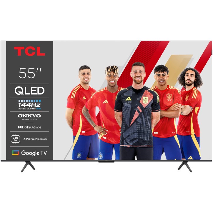TCL 55" 55P8K UHD QLED GOOGLETV 144HZ ONKYO