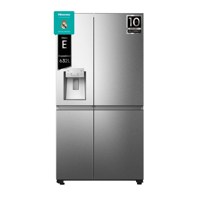 FRI. HISENSE RS818N4TIE1 179x91x73 NF DISP INOX