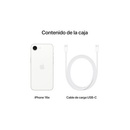 APPLE IPHONE 16e 128GB 6,1" BLANCO