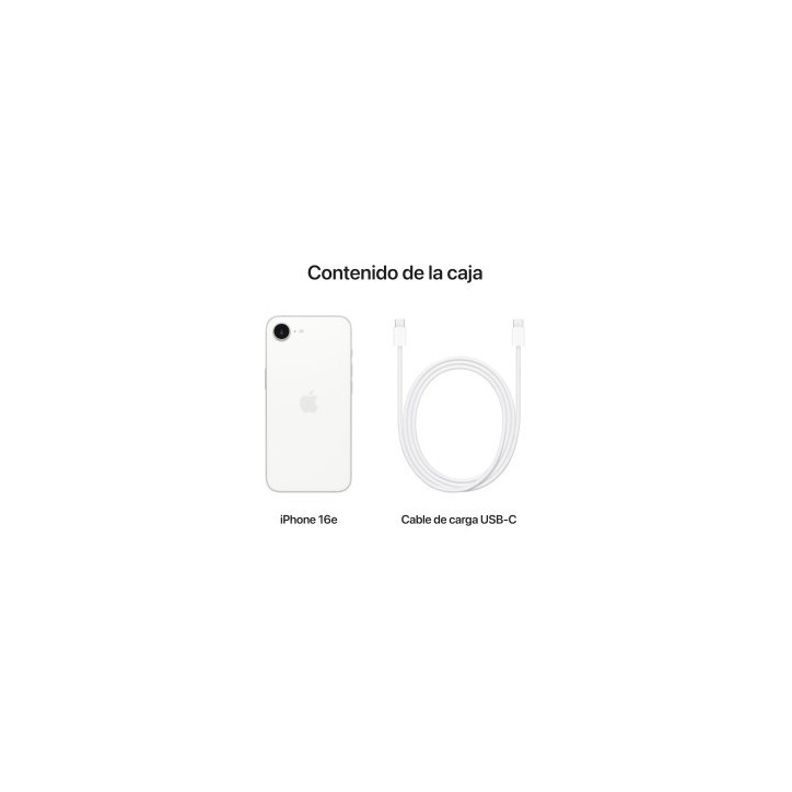 APPLE IPHONE 16e 128GB 6,1" BLANCO