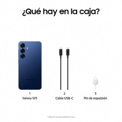 SAMSUNG GALAXY S25 128GB 6,2" AZUL